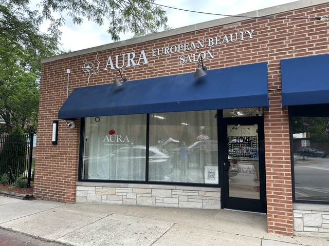 Aura European Beauty Salon — Storefront