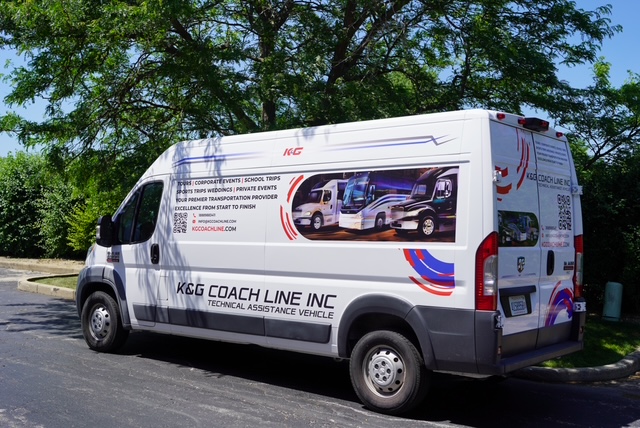 K&G Coach Line — Van Wrap