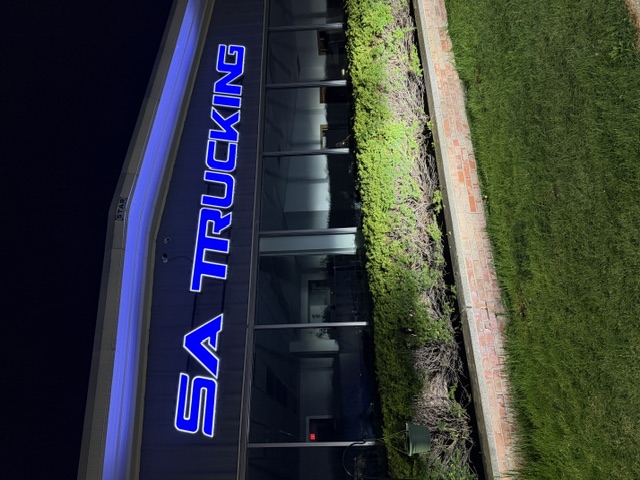 SA Trucking — Night Illumination