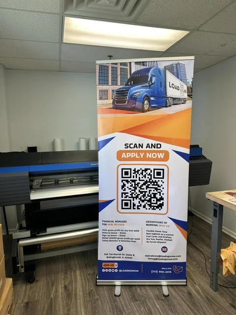 Retractable Banner Stand