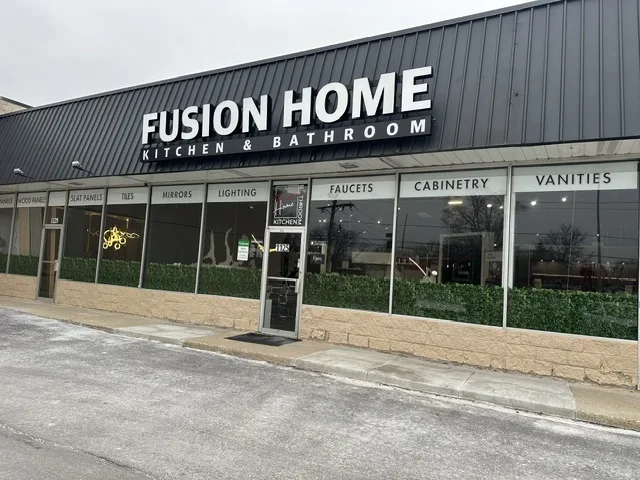 Fusion Home — Storefront Sign