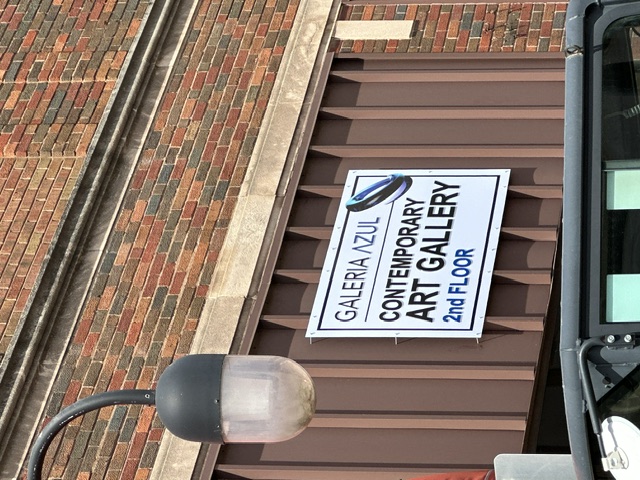 Galeria Azul — Exterior Sign Panel