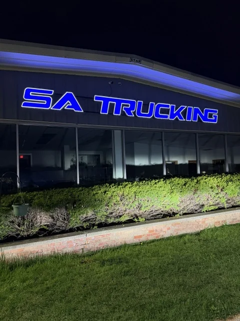 SA Trucking — Night Illumination
