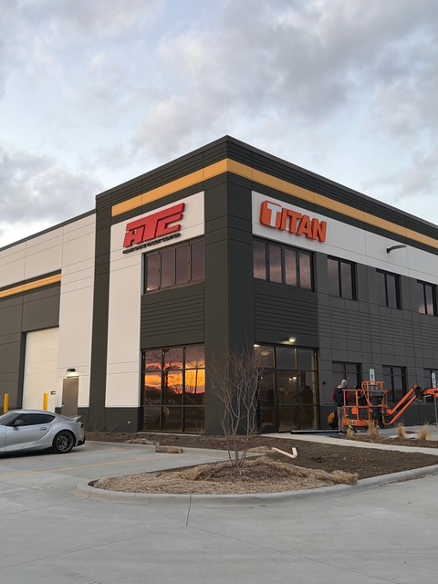 Titan Truck Sales — Building Sign