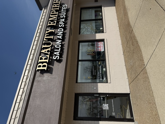 Beauty Empire — Storefront Sign