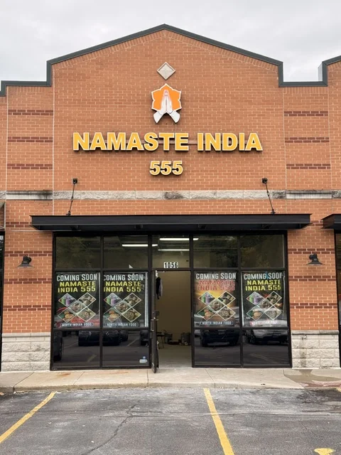 Namaste India — Building Signage